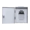 BLUETTI portable power station with LCD display and multiple output ports for home, outdoor, and emergency power solutions