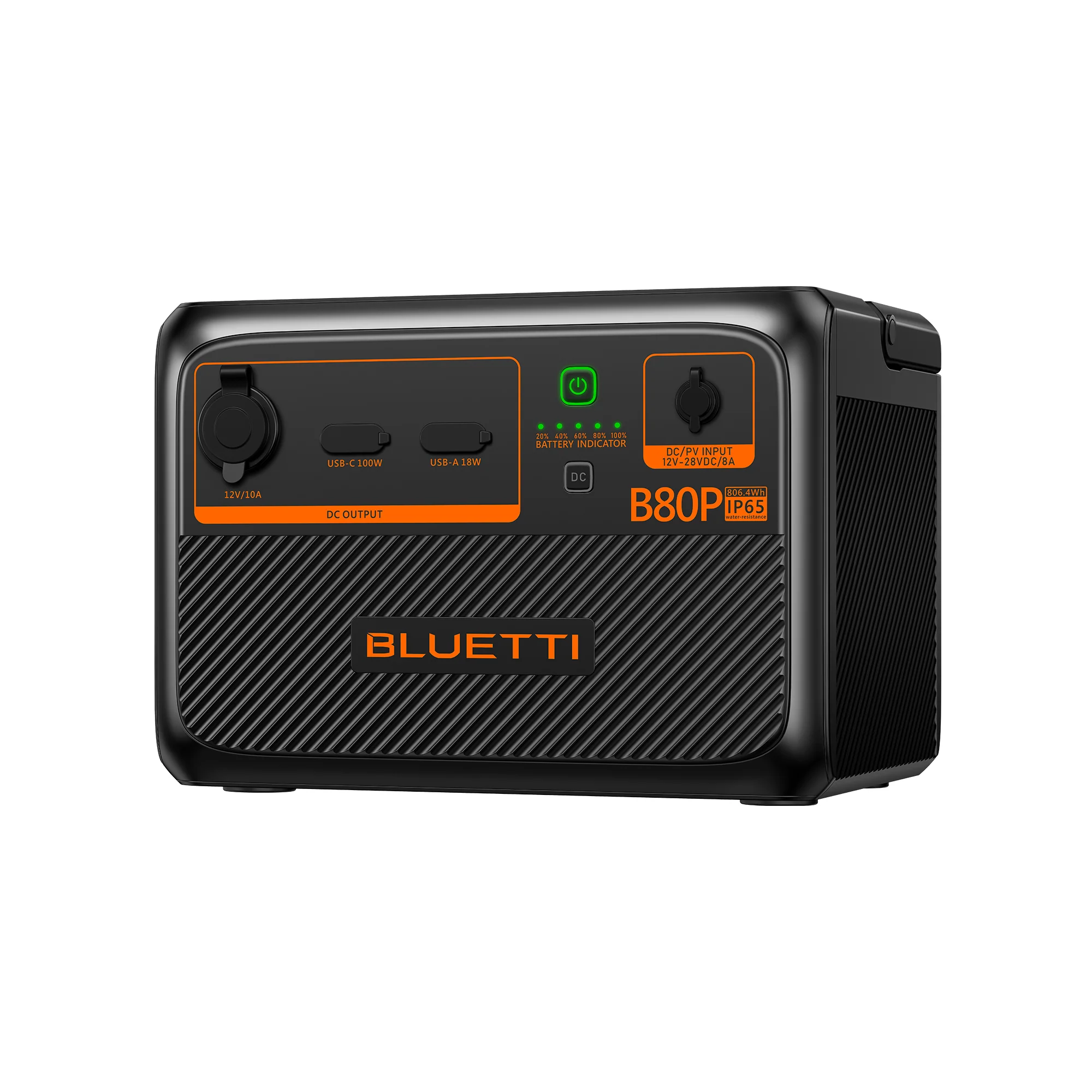 BLUETTI B80P 806Wh portable power station expansion battery