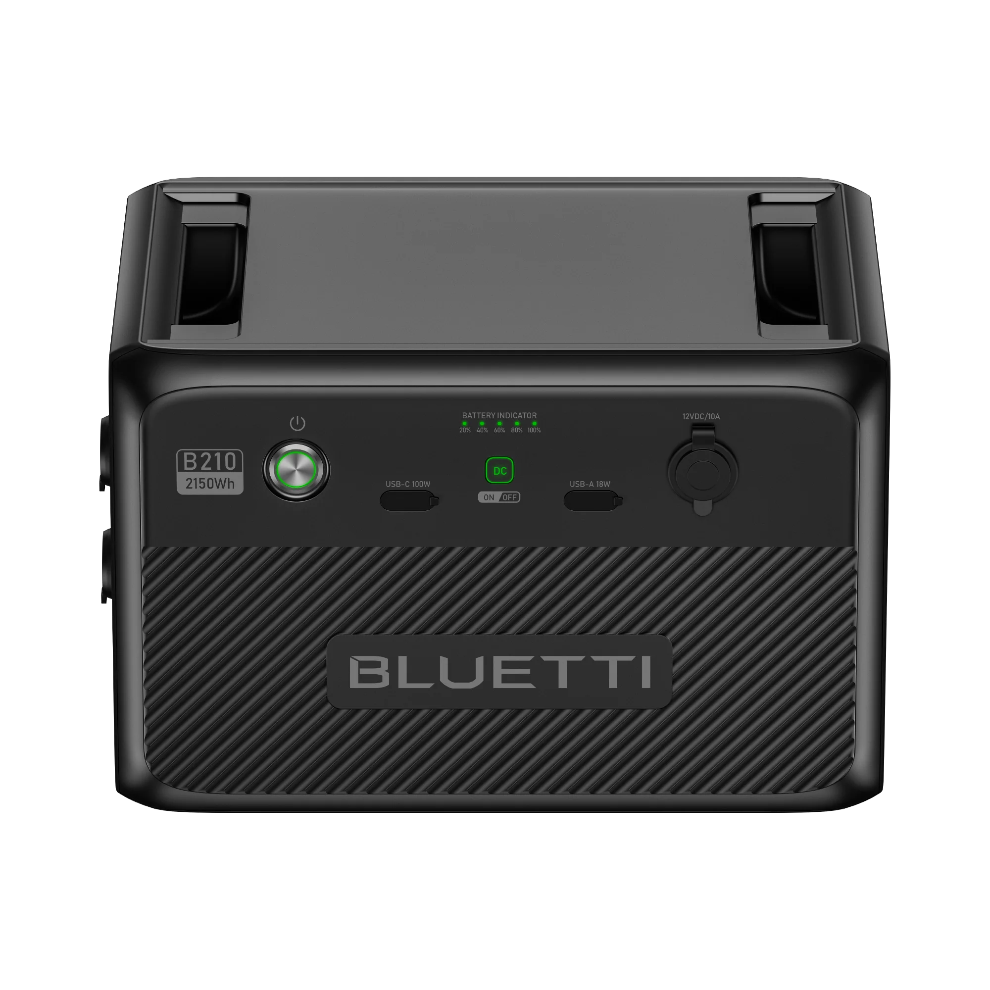BLUETTI EP500 Pro high-capacity LiFePO₄ portable power station with digital display and multiple AC, DC, and USB outputs for home, RV, and backup power