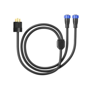 BLUETTI 30A AC parallel charging cable for powering and charging two portable power stations simultaneously