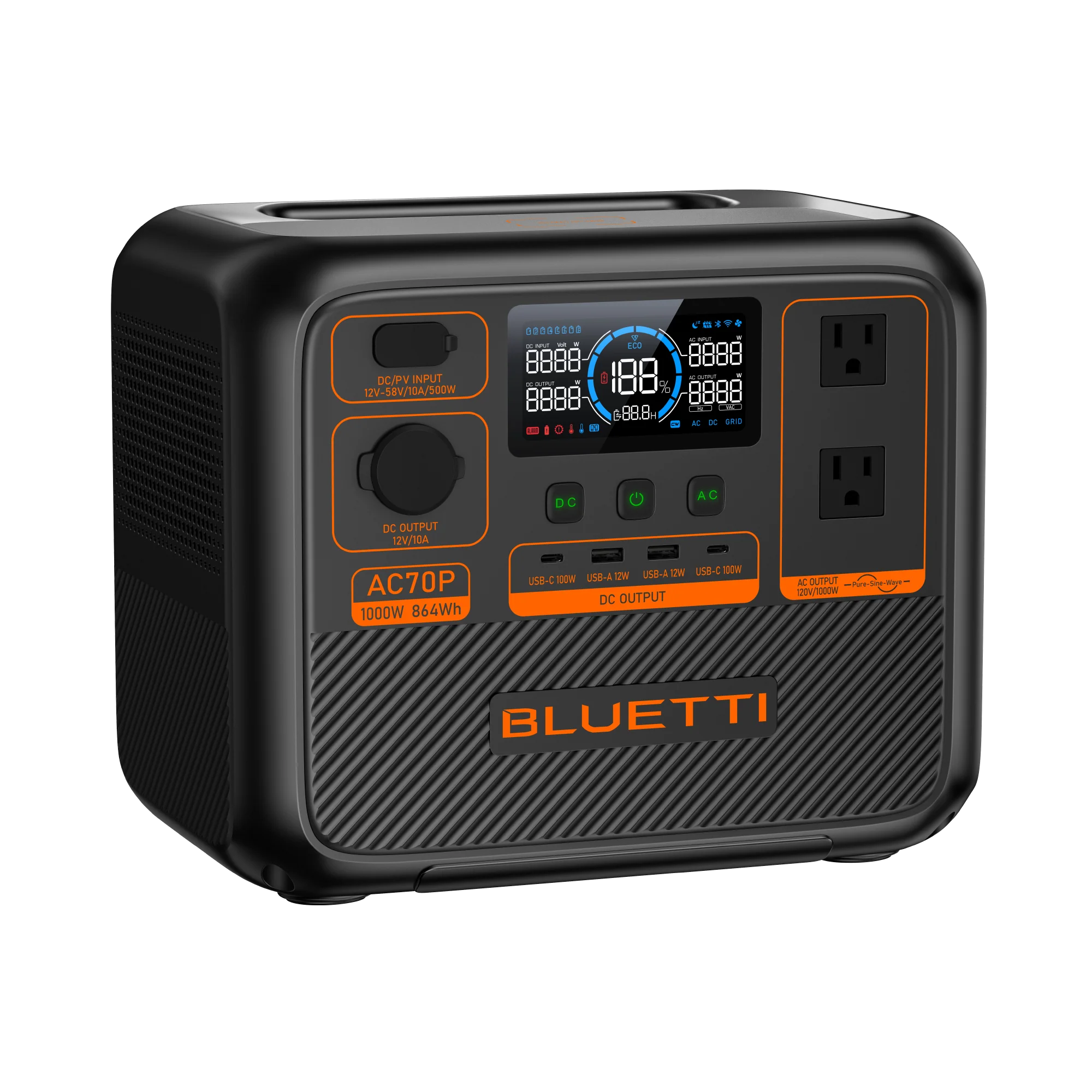 BLUETTI EB3A 600W portable power station