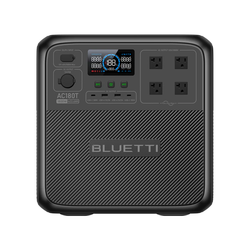 BLUETTI Pioneer MD AC180T portable power station compact outdoor design