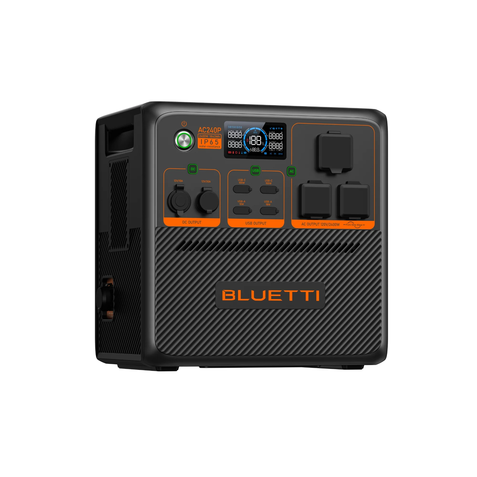 BLUETTI AC240P 2400W portable power station