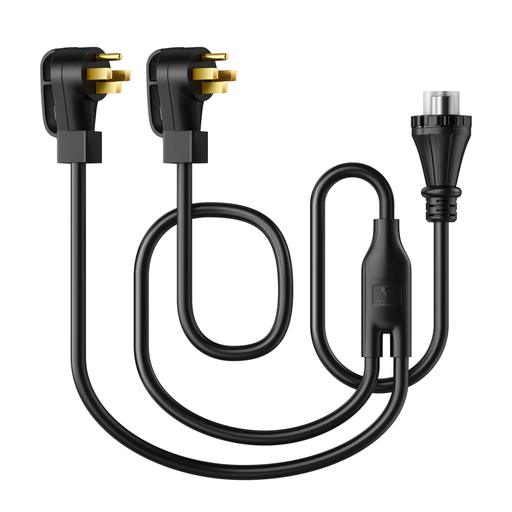 Split-phase output cable double