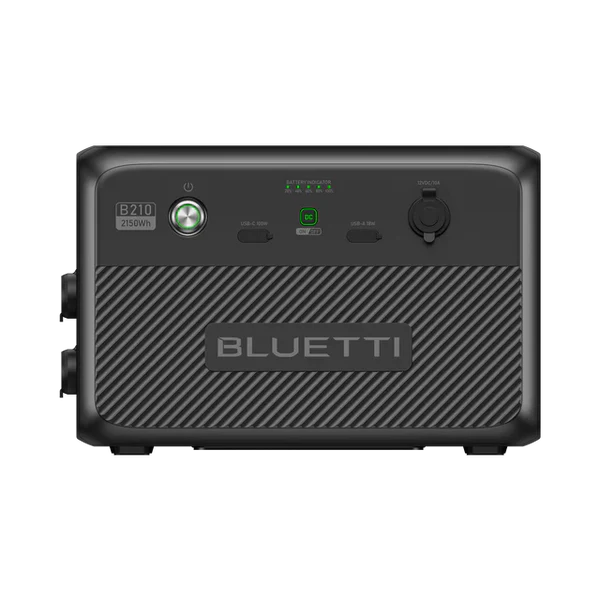 BLUETTI B210 2150Wh expansion battery with IP65 protection for extended backup power