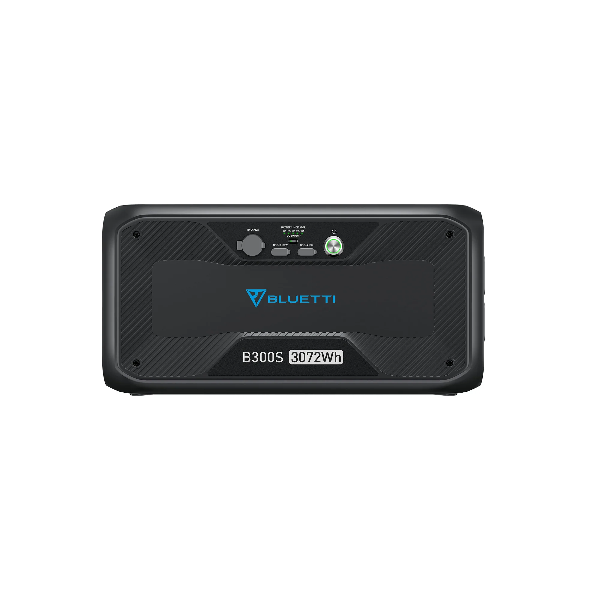 BLUETTI B300S 3072 Wh LiFePO₄ expandable battery module for portable power stations and solar backup energy systems