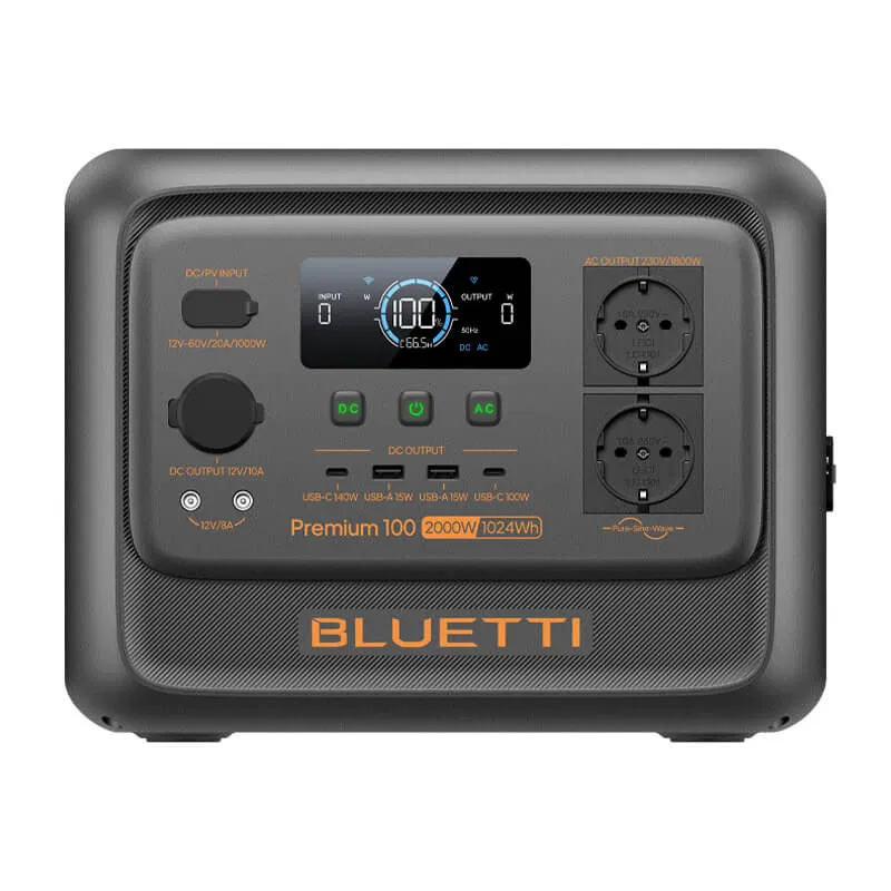 Premium 100 V2 Portable Power Station | 1,000W 1,024Wh