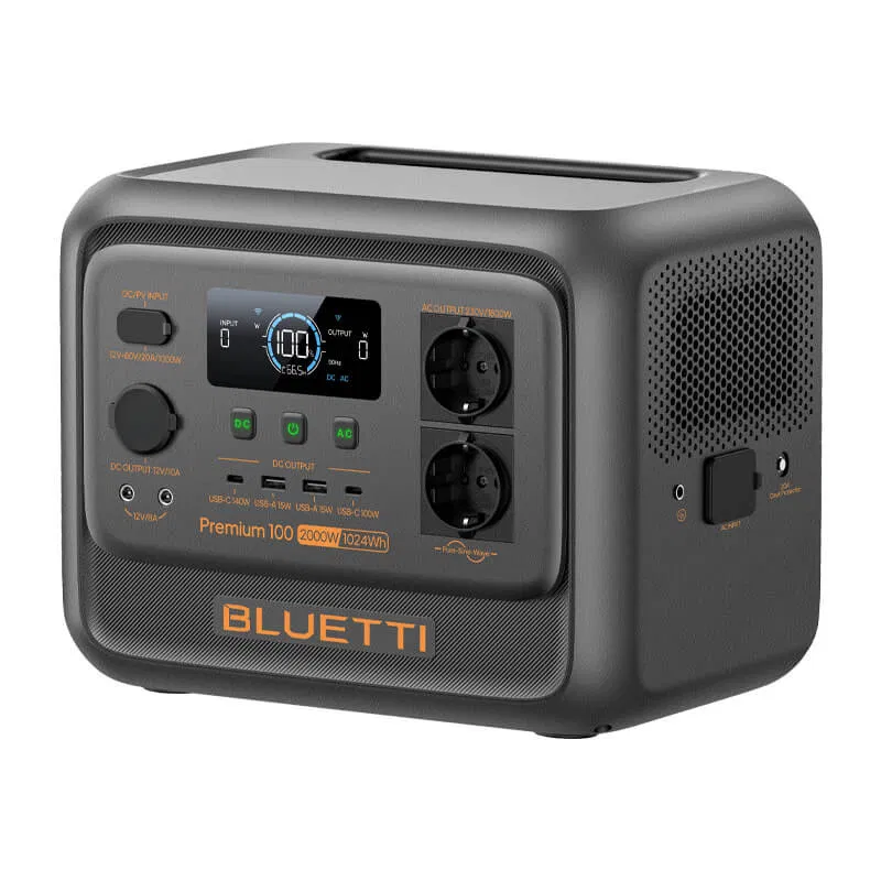 Premium 100 V2 Portable Power Station | 1,000W 1,024Wh - Image 2